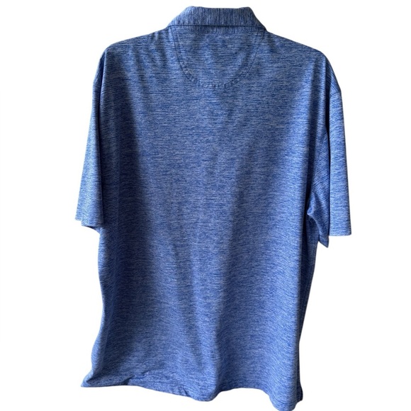 Greg Norman Collection Blue Polo Shirt Classic Design - Picture 2 of 3